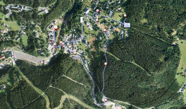 Mlynářovo kolečko mapa