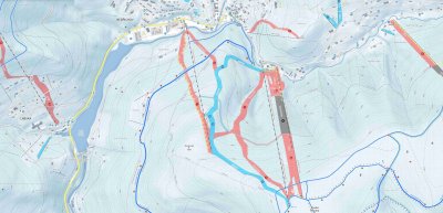 Skimapa Hromovka - Špindlerův mlýn