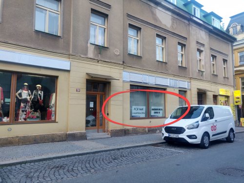 Ośrodek pobierania próbek do badań na obecność Covid, PCR i antygenów - Vrchlabí